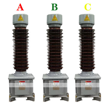 110kv high voltage current transformer lb-126 capacitive voltage transformer tyd-35-66kv power station outdoor black