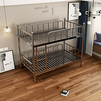 Yipindao 304 stainless steel bunk bed thickened bunk bed adult iron children's high and low bed small apartment 304 up and down 100 extra thick 23 beams + inner guardrails others