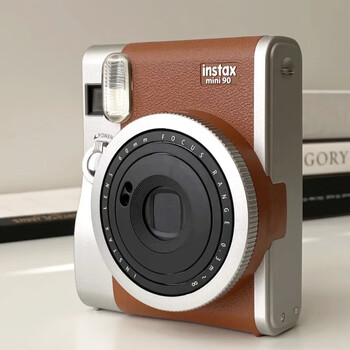 Fujifilm instant camera mini90 retro one-shot film camera 40mini evo camera package comes with photo paper mini90 brown national bank in stock package two (including 2 mini99 black (in stock) new style standard