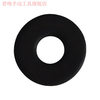 Junkiss water-swelling water-stop ring pile head steel seal ring water-blocking ring waterproof rubber gasket pvc rubber collar factory black inner diameter 30mm (1000 pieces per box)