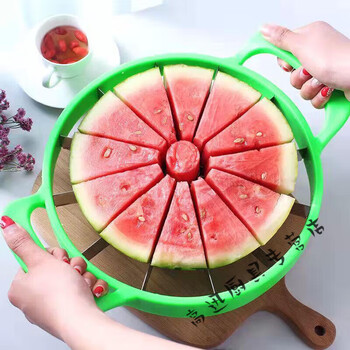 Taipeng multi-functional watermelon cutter household watermelon divider thickened knife household convenient and quick cut watermelon fruit artifact watermelon cutter one pack