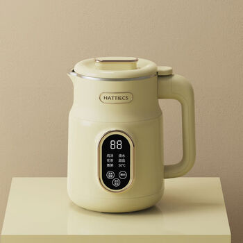 Tea making health pot portable health pot electric kettle with automatic constant temperature insulation office tea table integrated brewing 1ml chicken yellow