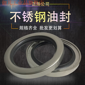 Stainless steel iron shell high pressure oil seal ptfe seal ring for air compressor pe skeleton oil seal single and double lip seal sleeve 20*35*8 75*95*10