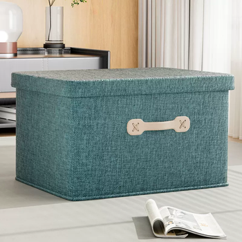 Yusen yiwu fabric clothes storage box organizing storage box extra large capacity clothes wardrobe box home storage box suitcase 1 dark green 1 dark green extra large 60l length 50x width 40x height 30cm thickened durable foldable 60 pcs