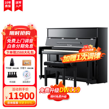 Deloitte beijing pearl river piano dw118 upright piano german accessories children's beginners home professional examination