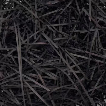 Raffia filled high-end fruit gift box bedding super cheap clearance souvenir filled gift box wedding candy box decoration pure black one pound (500g)