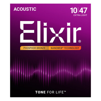 Elixir acoustic guitar folk strings genuine imported 16002 acoustic phosphor bronze ultra-thin coating set