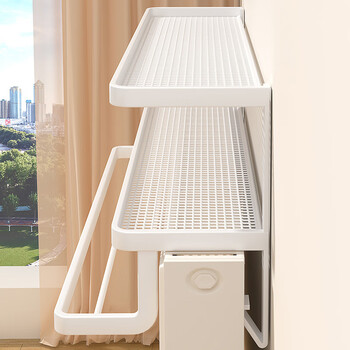 Xaoimi radiator clothes drying rack special hanging clothes artifact bathroom radiator rack universal radiator hanger extremely white - large size