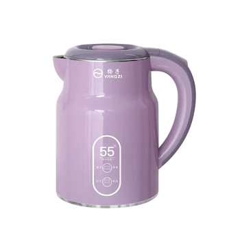 Yangzi high-end 3l thermal insulation electric kettle a household anti-scalding kettle stainless steel fully automatic anti-drying high-end soft mist purple-high quality thermostat 1ml