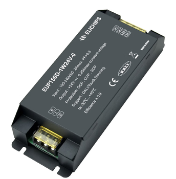 Euchips dali constant current and constant voltage dimming and color led drive power transformer 12v 24v eup150d-1h24v-0 150w24v