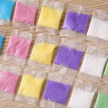 He jiagong smoke-killing, sand-scented, disposable ashtray, anti-fly ash, household ash cleaner, no-wash, smoke-killing, odor-killing, smoke-killing balm, 10 packs of sand, 0 ashtray