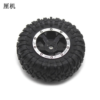 3*78mm rubber wheel 3mm axle hole wheel diy technology small production off-road toy vehicle wheel accessory 1