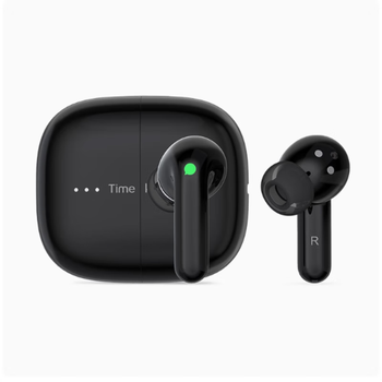 Space-time pot w4pro simultaneous translation headset real-time phone w4 translator transcription conference video speech foreign language learning open al smart headset space-time pot m3 black