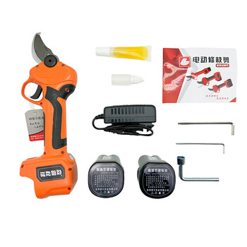Xiangrong sen hegemony ball 3.5 back-cut electric scissors for fruit trees rechargeable pruning branches lithium battery gardening shears pruning shears sen hegemony ball 3.5 straight-insert back-cut shears