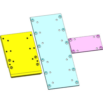 Yi yonghong improved the bottom plate of the wire feeding machine. the bottom plate of skd11 product is 630*177*15 (for te)