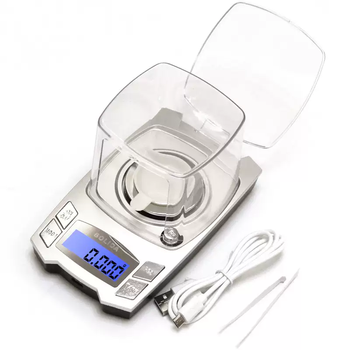 Yusenyi rechargeable jewelry gold scale electronic tea 0 medicinal materials 001 accurate high precision medicinal powder lipstick weighing milligrams. weighing scale dh996 20g0.001g-family-tray tray-windshield usb charging cable