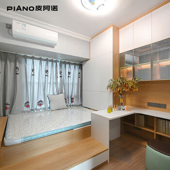 He jiagong tatami customized tatami whole house customized children's room desk wardrobe bed integrated furniture combination customized prepayment details consult customer service square meters