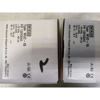 Wika brand new imported wuc-10 pt sensor vcr with line range-30-500psi