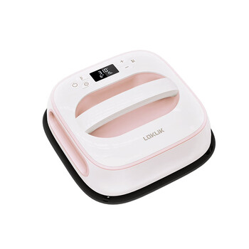 Lelick bean square heat press machine heat press machine heat transfer machine sublimation handmade diy t-shirt clothes hat romantic pink