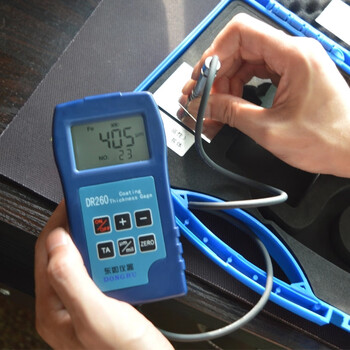 Dual-purpose coating thickness gauge metal coating layer paint film thickness gauge steel paint dry film thickness gauge dr260 magnetic coating thickness gauge