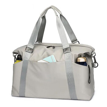 Ye yu travel bag, men's and women's luggage bag, large-capacity casual handbag, short-distance lightweight business trip, travel storage bag, boarding bag, black small size