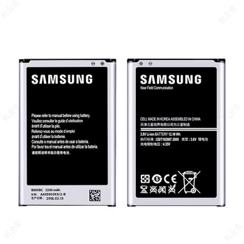 Samsung note3 mobile phone original battery sm-n9008s/v n9009 n9002 n9006/5 original samsung note3 battery
