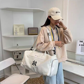 Ny american hand luggage bag 2025 new large-capacity business trip short-distance travel bag fitness storage bag yzy off-white