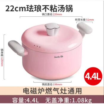 Asd four-leaf clover milk pot/soup pot/frying pan/frying pan medical stone nl16h5q/tl22h5q combination 22cm
