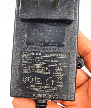 Original dajing power supply 12v 2.5a dajing power adapter dj-u30s-12 12v 2a 2.5a 2.5a wall plug-5521 head