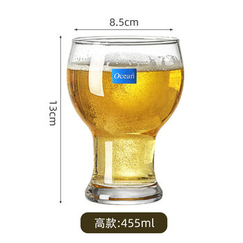 Fantasy beer glass glass wine glass large capacity bavarian red wine glass 455ml bavarian single package