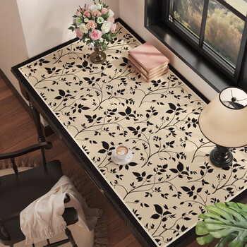 Yusenyi american desk mat student eye protection special tablecloth waterproof and oil-proof no-wash desk desk top protection mat xishiyanruo pebbled leather 60x100cm non-slip fit