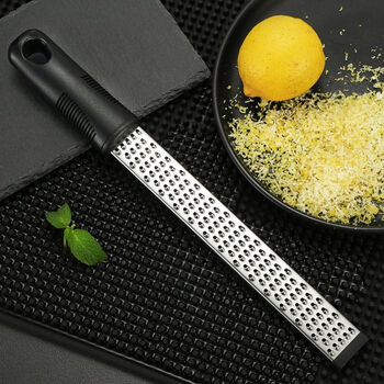 Schweis cheese grater, cheese chocolate grater, double-sided serrated scraper, shredded, wavy grater, vegetable and fruit long* long grater