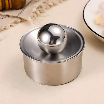 Yusenyi new stainless steel dumpling pressing artifact household dumpling rolling ball round tool dumpling wrapping mold new dumpling wrapping artifact (one-knead and formed without sticking to the skin)