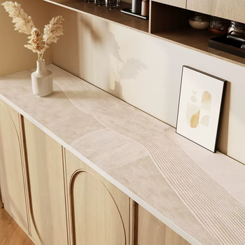 Yusenyi wabi-sabi style sideboard mat, desktop protection mat, tv cabinet table mat, entrance door cover, shoe cabinet, entry wine cabinet, qingxingx 40cmx220cm