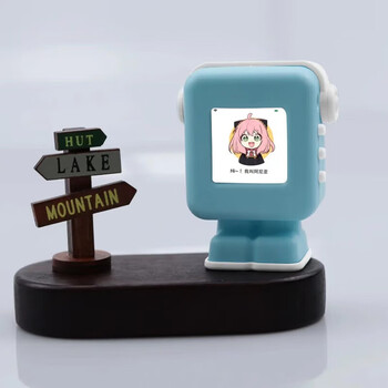 The fourth generation xiaozhi ai robot finished product wifi strong artificial intelligence xingli natural dialogue interrupts the screen the fourth generation xiaozhi ultra sky blue