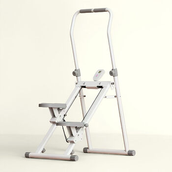 Other vertical multi-function stair climbing machine fitness home in-situ stepper mountaineering machine sports fitness equipment running silent integrated handle adjustable slope cylindrical steel tube