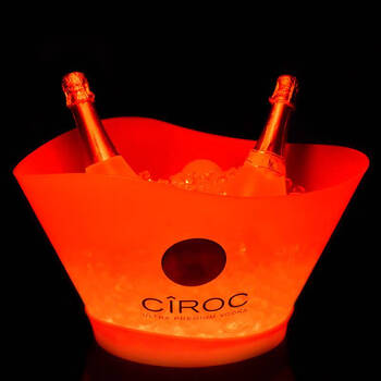 Awakening 12 large capacity bar luminous ice bucket d champagne barrel foreign wine barrel corona beer barrel outdoor home red