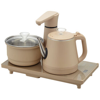Fully automatic water supply, electric kettle, tea table, special built-in tea table, electric tea stove, integrated water pumping, 1ml 3720 gold, fully automatic rubber-coated disinfection model
