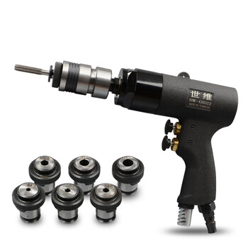Shiwei handheld pneumatic tapping machine m3-m12 industrial grade tapping machine m14m16m18 tool forward and reverse m3-12 self-locking fast tapping machine with protection