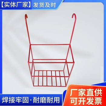 The thickened shelf is suitable for temporary fire work surfaces on construction sites and can hold two fire extinguishers and 20 fire extinguisher hanging cages.