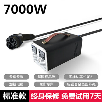 New energy electric vehicle external discharge gun wulingxing yangguang sunshine journey ev50 yangguang gold warehouse electrical appliance 7000 watt fast charging port electric gun dedicated to special vehicles