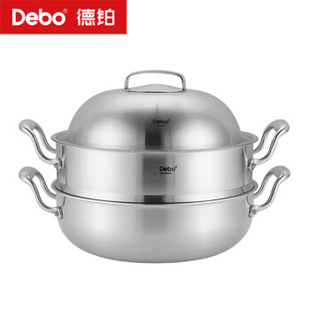 Debo cruise ii thickened stainless steel double-layer steamer