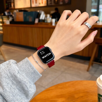 Sae women's smart watch 2025 new style small waist belt temperament red multifunctional answer and call healthy heart rate can chat and reply to information wechat payment sports bracelet main image wechat chat/bluetooth call/dual payment/local music, etc.