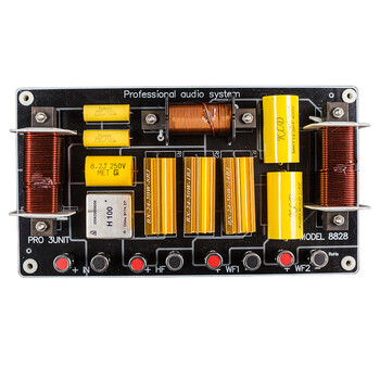 Professional speaker crossover dual 15-inch dual 18-inch dedicated one high and two low wedding stage performance audio accessories 8828