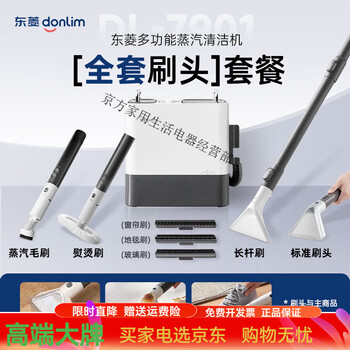 Dongling new product dongling steam cleaner high temperature steam household fabric carpet kitchen multi-function cleaning machine cotton cloud white family portrait