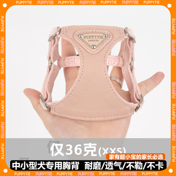 Puppytie ragdoll cat chest and harness traction lightweight and unrestricted multi-color optional orange cat ragdoll pet walking rope strawberry pink-set (chest harness + traction rope) xxs code-recommendation-3-6 catties