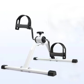 Home spinning exercise bike gym pedal indoor bicycle weight loss fitness equipment exercise entry version - white