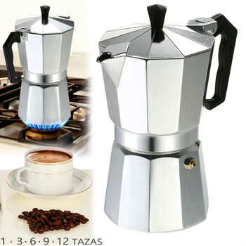 Zhong zhanggui italian aluminum moka pot coffee pot household appliances fully automatic hand brewed coffee pot coffee machine picture color 300ml