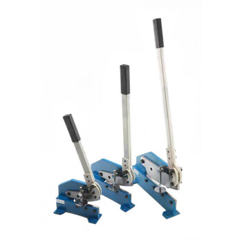Rsrddy small manual shearing machine for cutting 6mm thick iron plate mechanical hardware tool lathe supporting hs-250 hs-250