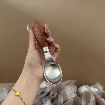 Yusenyiyinuo kitchen 304 steel scooper ice cream scoop scooper ice cream scoop ice cream scoop watermelon spoon pangdundun 304 steel scoop scoop